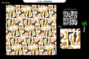 Earth Tones ✦ Abstract Camouflage Organic Pattern Design