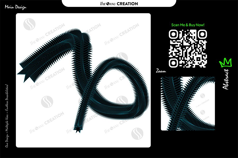 Sharp Motion Vector – Edgy Abstract Path for Bold Branding & Design ...