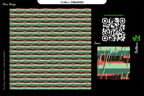 Digital Jungle Pulse – Abstract Pattern