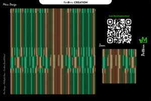 Emerald & Gold Luxe Metallic Pattern – Premium Gradient Design