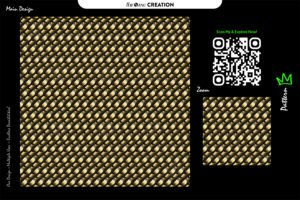 Golden Mesh Weave Pattern – Luxury Seamless Geometry