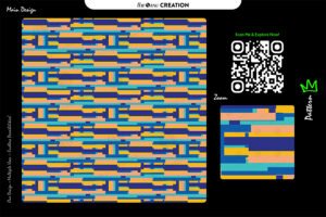 Neo Blocks – Modern Digital Stripe Pattern