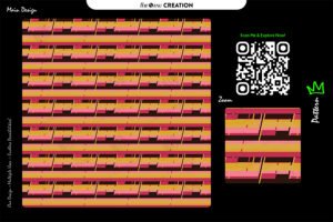 Retro Heat Lines – Modern Stripe Pattern