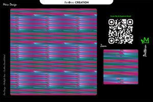 Violet Velocity – Futuristic Speed Stripe Pattern