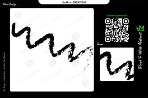Ink Trail Brush Path – Abstract Stroke Texture