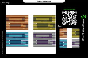 Multi-Tone Gradient Abstract Block Set – Modern Creative Elements