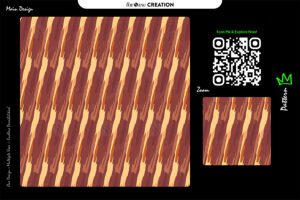 Burnt Ember Streak Pattern – Seamless Abstract Vector