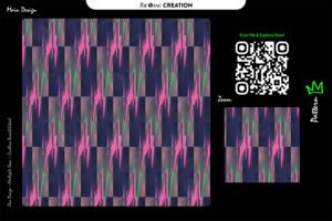 Neon Pulse Strike Pattern – Premium Vector Design