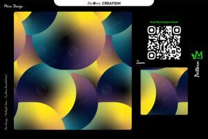 Orbit Glow Sphere Pattern – Premium Multi-Use Abstract Vector Artwork