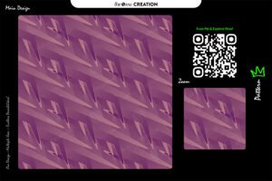 Royal Mauve Velocity Pattern – Premium Abstract Vector