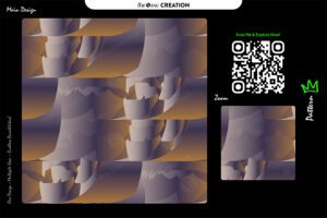 Smoky Bronze Flow Pattern – Premium Seamless Abstract Vector