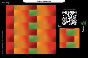 Soft Gradient Block Abstract Pattern – Premium Vector