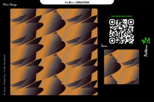 Abstract Amber Shadow Pattern — Premium Seamless Utility Graphic