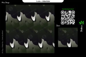 Abstract Dark Flow Pattern — Premium Seamless Utility Graphic