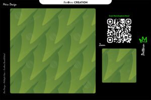 Abstract Green Wave Pattern — Premium Seamless Utility Graphic