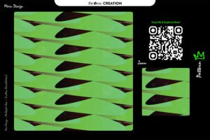 Abstract Lime Contrast Pattern — Premium Seamless Utility Graphic