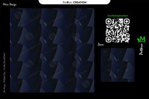 Abstract Midnight Wave Pattern — Premium Seamless Utility Graphic