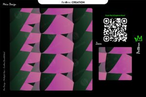 Abstract Rose Forest Pattern — Premium Seamless Utility Graphic