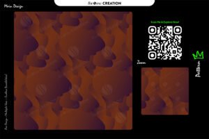 Amber Shadow Contour Pattern – Seamless Organic Flow Surface