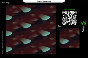 Crimson Drift Wave Pattern – Deep Red Seamless Abstract Surface Design