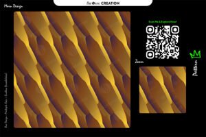 Golden Amber Drift Pattern – Premium Seamless Abstract Vector Design