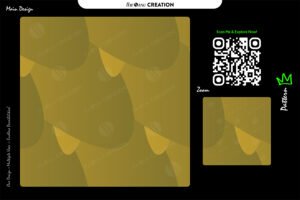 Golden Layered Flow Pattern – Seamless Abstract Surface