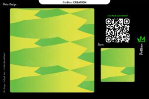 Lime Green Zigzag Flow Pattern – Seamless Modern Abstract Vector Design