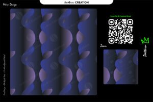 Midnight Indigo Wave Pattern – Premium Seamless Abstract Vector Design