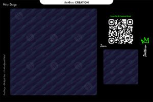 Midnight Wave Drift Pattern – Premium Seamless Abstract Vector Design