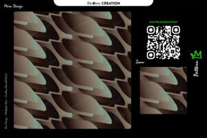 Mocha Drift Layer Pattern – Structured Diagonal Seamless Surface Design