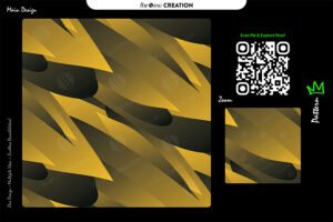 Obsidian Gold Edge Pattern – Seamless Diagonal Luxury Surface