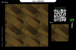 Olive Bronze Drift Pattern – Premium Seamless Abstract Vector Design