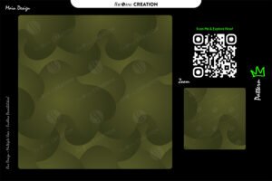 Royal Blue Flow Pattern – Seamless Modern Wave Surface