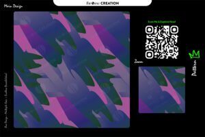 Twilight Plum Drift Pattern – Premium Seamless Abstract Vector Design