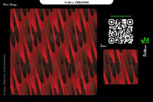 Crimson Vertical Flame Pattern – Seamless Bold Gradient Surface