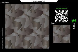 Smoky Taupe Drift Pattern – Neutral Brown Seamless Abstract Surface Design
