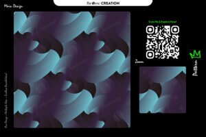 Aqua Violet Flow Abstract Pattern Design – Premium Gradient Surface System