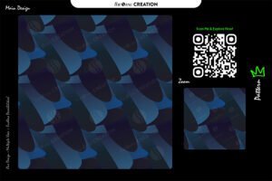 Deep Blue Flow Pattern Design – Premium Abstract Surface System