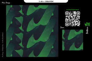Emerald Flow Pattern Design – Premium Dynamic Abstract Surface System