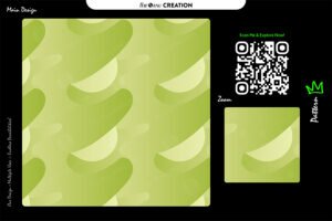 Lime Flow Curve Pattern Design – Fresh Gradient Abstract Surface System
