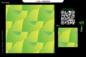 Lime Gradient Glide Pattern – Fresh Green Seamless Abstract Surface Design