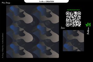 Midnight Camo Flow Pattern Design – Premium Abstract Surface System