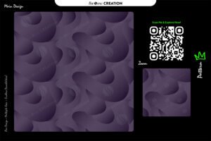 Midnight Plum Flow Pattern Design – Deep Gradient Abstract Surface System