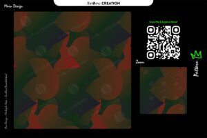 Multicolor Gradient Abstract Pattern Design – Bold Layered Surface System