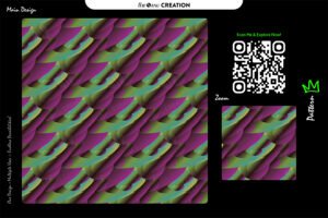 Neon Magenta Flow Pattern – Vibrant Gradient Abstract Motion Design