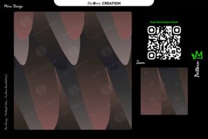 Obsidian Rose Flow Pattern Design – Premium Gradient Abstract Surface System