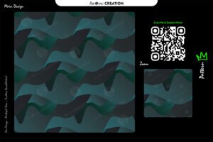 Ocean Wave Flow Pattern Design – Premium Abstract Surface System