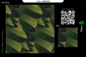 Olive Glide Pattern Design – Premium Dynamic Abstract Surface System