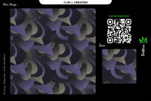 Royal Violet Fusion Pattern Design – Premium Abstract Surface System