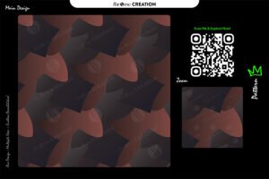 Terracotta Shadow Flow Pattern Design – Premium Abstract Surface System